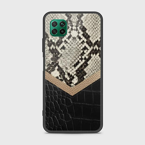 Huawei P40 Lite Cover - Printed Skins Series - HQ Ultra Shine Premium Infinity Glass Soft Silicon Borders Case