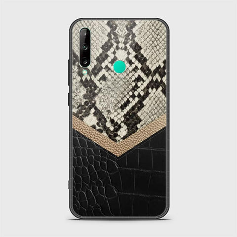 Huawei Y7P Cover - Printed Skins Series - HQ Ultra Shine Premium Infinity Glass Soft Silicon Borders Case