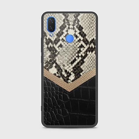Huawei Y9 2019 Cover - Printed Skins Series - HQ Ultra Shine Premium Infinity Glass Soft Silicon Borders Case