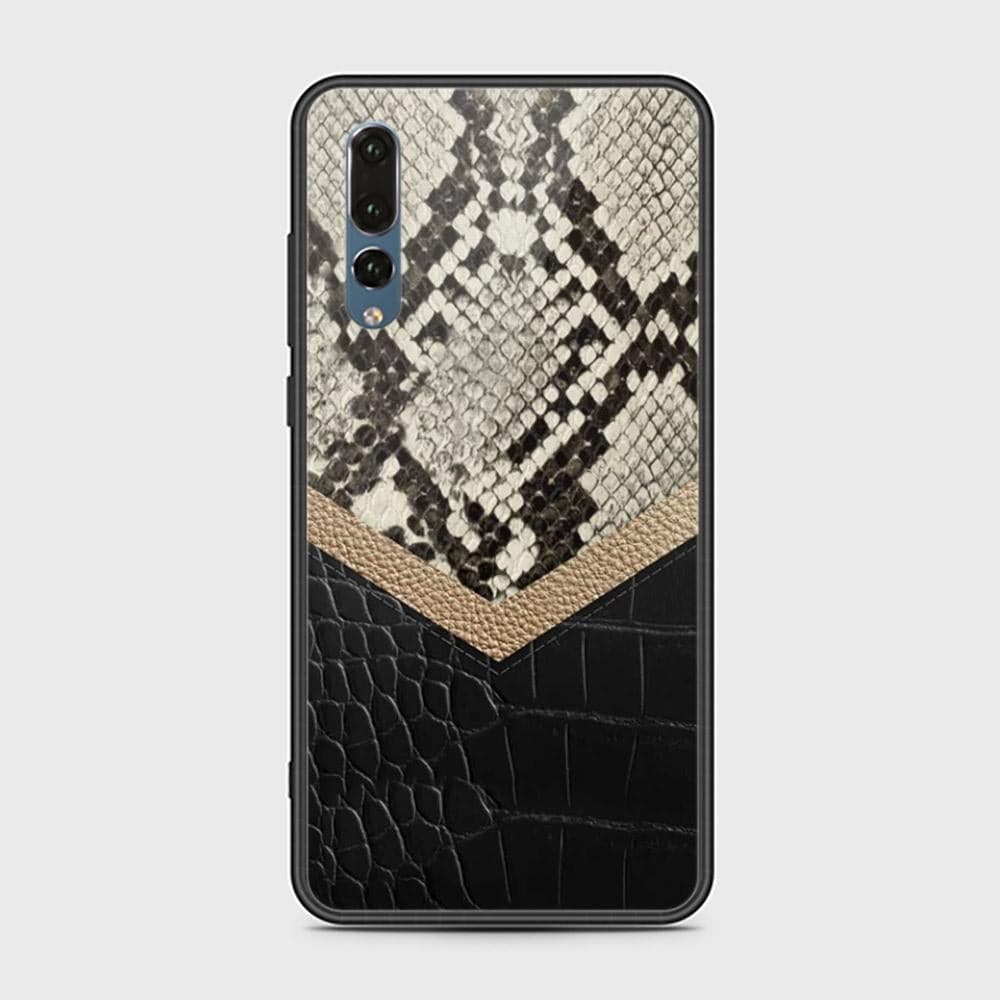 Huawei P20 Pro Cover - Printed Skins Series - HQ Ultra Shine Premium Infinity Glass Soft Silicon Borders Case (Fast Delivery)