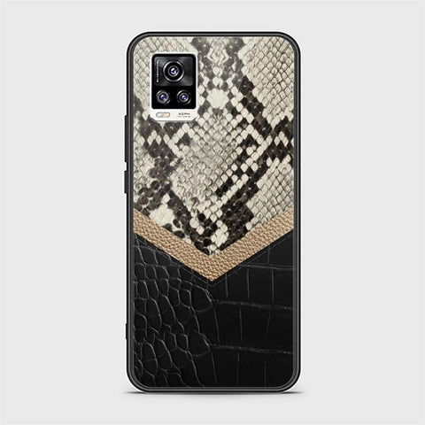 Vivo V20 Cover - Printed Skins Series - HQ Ultra Shine Premium Infinity Glass Soft Silicon Borders Case