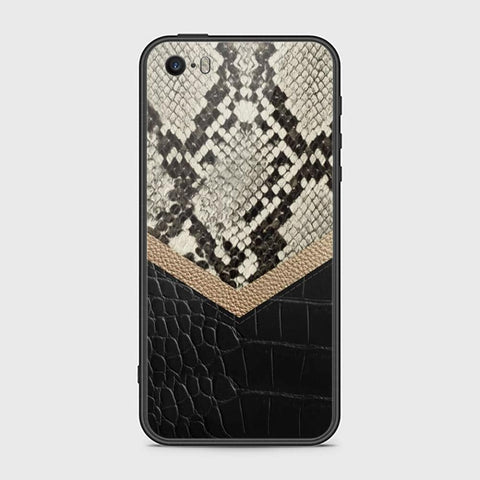 iPhone 5 Cover - Printed Skins Series - HQ Ultra Shine Premium Infinity Glass Soft Silicon Borders Case