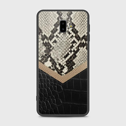 Samsung Galaxy J6 Plus 2018 Cover - Printed Skins Series - HQ Ultra Shine Premium Infinity Glass Soft Silicon Borders Case