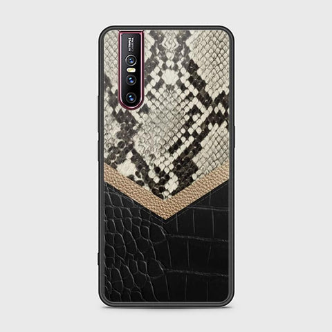 Vivo V15 Pro Cover - Printed Skins Series - HQ Ultra Shine Premium Infinity Glass Soft Silicon Borders Case