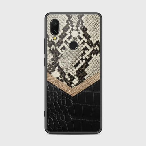 Xiaomi Redmi 7 Cover - Printed Skins Series - HQ Ultra Shine Premium Infinity Glass Soft Silicon Borders Case