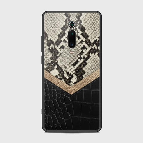 Xiaomi Mi 9T Cover - Printed Skins Series - HQ Ultra Shine Premium Infinity Glass Soft Silicon Borders Case