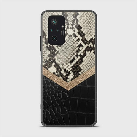 Xiaomi Redmi Note 10 Pro Max Cover - Printed Skins Series - HQ Ultra Shine Premium Infinity Glass Soft Silicon Borders Case