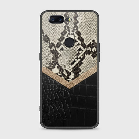 OnePlus 5T Cover- Printed Skins Series - HQ Ultra Shine Premium Infinity Glass Soft Silicon Borders Case