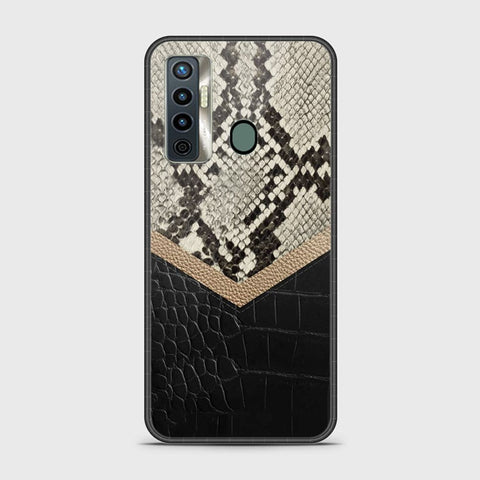 Tecno Camon 17 Cover - Printed Skins Series - HQ Ultra Shine Premium Infinity Glass Soft Silicon Borders Case