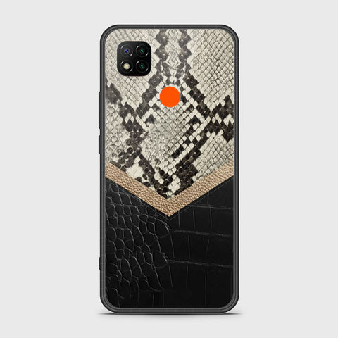 Xiaomi Redmi 9C Cover- Printed Skins Series - HQ Ultra Shine Premium Infinity Glass Soft Silicon Borders Case