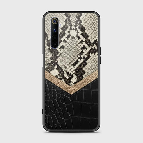 Realme 6 Cover - Printed Skins Series - HQ Ultra Shine Premium Infinity Glass Soft Silicon Borders Case