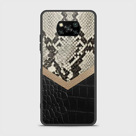 Xiaomi Poco X3 Cover - Printed Skins Series - HQ Ultra Shine Premium Infinity Glass Soft Silicon Borders Case