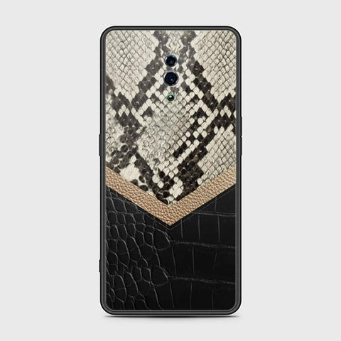 Oppo Reno Cover - Printed Skins Series - HQ Ultra Shine Premium Infinity Glass Soft Silicon Borders Case