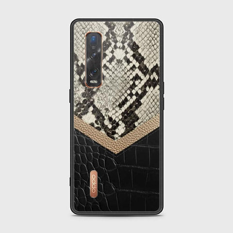 Oppo Find X2 Pro Cover - Printed Skins Series - HQ Ultra Shine Premium Infinity Glass Soft Silicon Borders Case