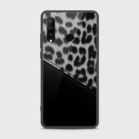 Huawei P30 lite Cover - Printed Skins Series - HQ Ultra Shine Premium Infinity Glass Soft Silicon Borders Case