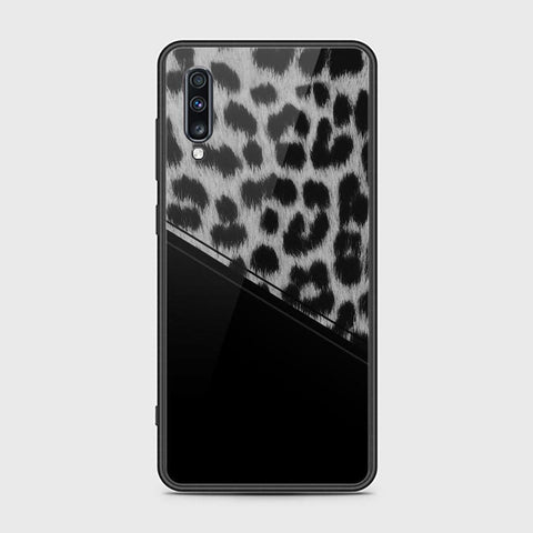 Samsung Galaxy A70s Cover - Printed Skins Series - HQ Ultra Shine Premium Infinity Glass Soft Silicon Borders Case