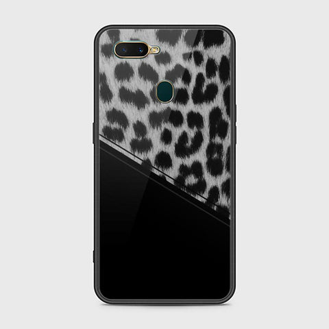 Oppo A7 Cover - Printed Skins Series - HQ Ultra Shine Premium Infinity Glass Soft Silicon Borders Case