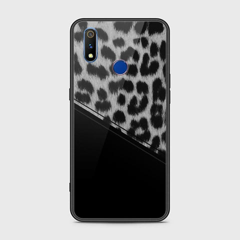 Realme 3 Cover - Printed Skins Series - HQ Ultra Shine Premium Infinity Glass Soft Silicon Borders Case