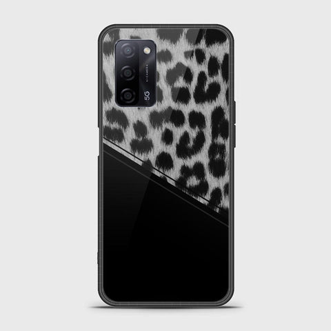 Oppo A55s Cover- Printed Skins Series - HQ Ultra Shine Premium Infinity Glass Soft Silicon Borders Case