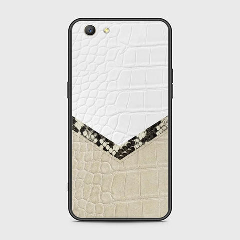 Oppo F1S Cover - Printed Skins Series - HQ Ultra Shine Premium Infinity Glass Soft Silicon Borders Case
