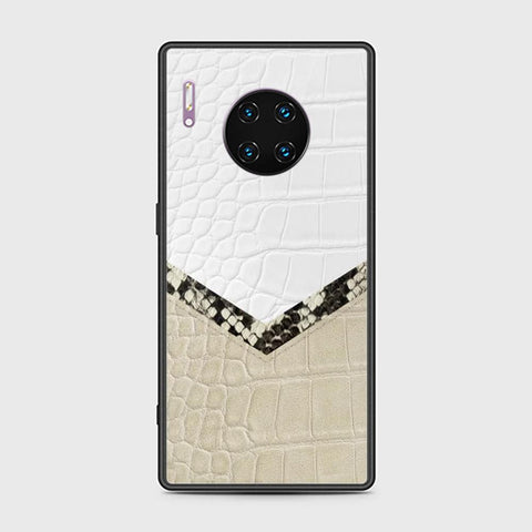 Huawei Mate 30 Pro Cover - Printed Skins Series - HQ Ultra Shine Premium Infinity Glass Soft Silicon Borders Case