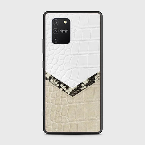 Samsung Galaxy S10 Lite Cover - Printed Skins Series - HQ Ultra Shine Premium Infinity Glass Soft Silicon Borders Case