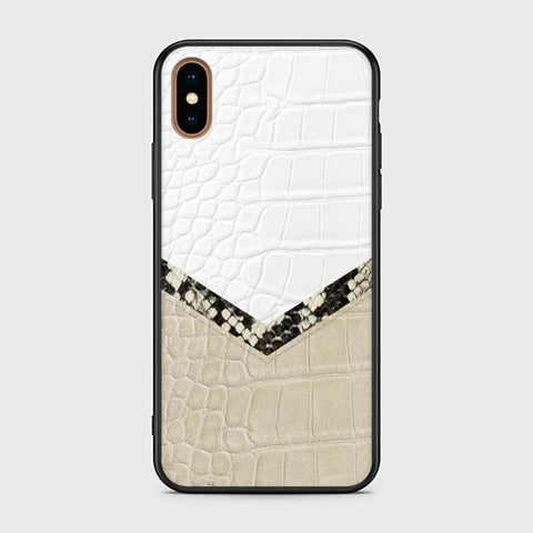 iPhone XS Max Cover - Printed Skins Series - HQ Ultra Shine Premium Infinity Glass Soft Silicon Borders Case