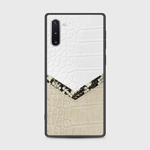 Samsung Galaxy Note 10 Cover - Printed Skins Series - HQ Ultra Shine Premium Infinity Glass Soft Silicon Borders Case