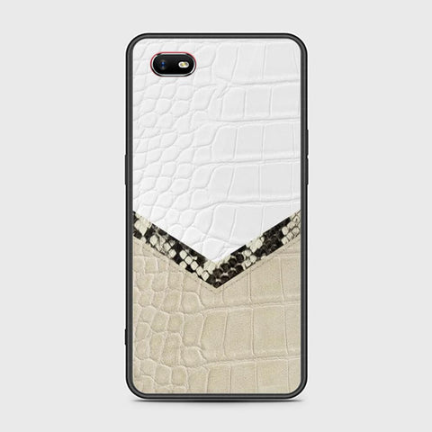 Oppo A1k Cover - Printed Skins Series - HQ Ultra Shine Premium Infinity Glass Soft Silicon Borders Case