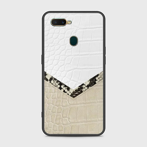 Oppo A12 Cover - Printed Skins Series - HQ Ultra Shine Premium Infinity Glass Soft Silicon Borders Case