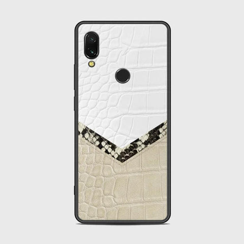 Xiaomi Redmi 7 Cover - Printed Skins Series - HQ Ultra Shine Premium Infinity Glass Soft Silicon Borders Case