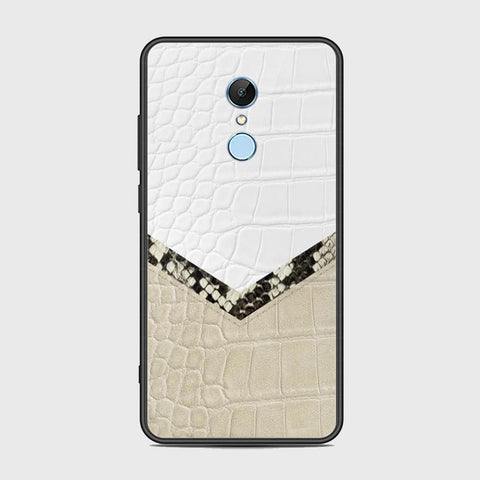 Xiaomi Redmi 5 Cover - Printed Skins Series - HQ Ultra Shine Premium Infinity Glass Soft Silicon Borders Case