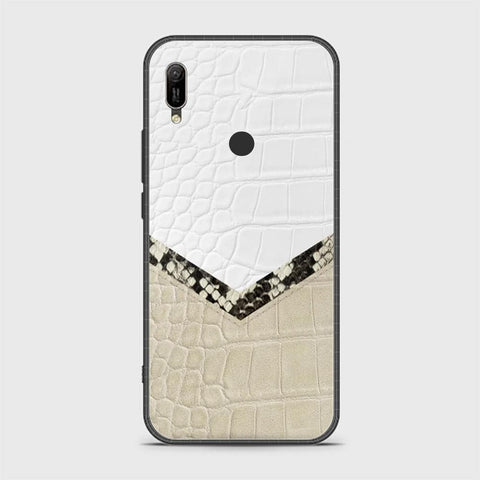 Huawei Y6s 2019 Cover - Printed Skins Series - HQ Ultra Shine Premium Infinity Glass Soft Silicon Borders Case