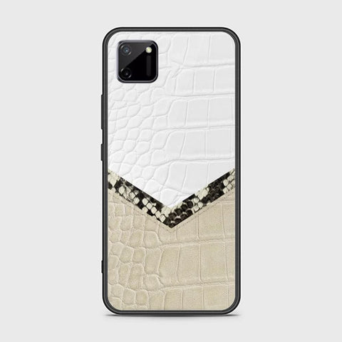 Realme C11 Cover - Printed Skins Series - HQ Ultra Shine Premium Infinity Glass Soft Silicon Borders Case