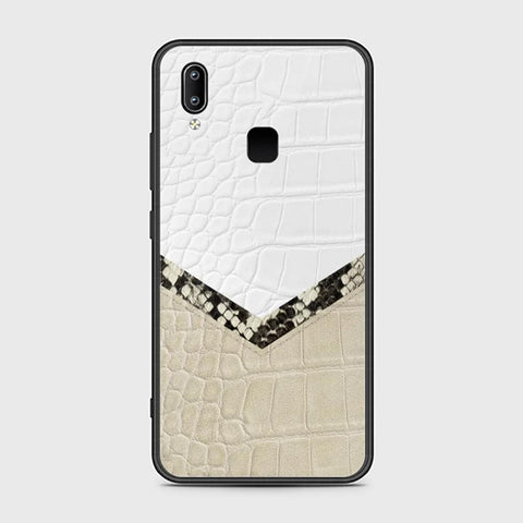 Vivo Y95 Cover - Printed Skins Series - HQ Ultra Shine Premium Infinity Glass Soft Silicon Borders Case