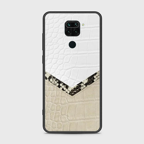 Xiaomi Redmi Note 9 Cover - Printed Skins Series - HQ Ultra Shine Premium Infinity Glass Soft Silicon Borders Case