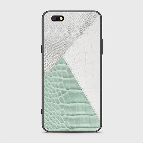 Oppo A77 Cover - Printed Skins Series - HQ Ultra Shine Premium Infinity Glass Soft Silicon Borders Case