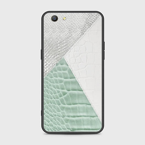 Oppo A59 Cover - Printed Skins Series - HQ Ultra Shine Premium Infinity Glass Soft Silicon Borders Case