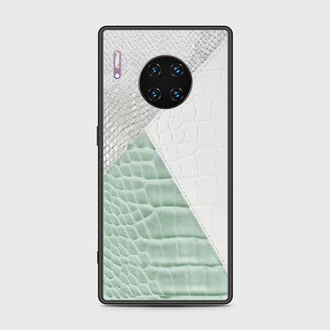 Huawei Mate 30 Pro Cover - Printed Skins Series - HQ Ultra Shine Premium Infinity Glass Soft Silicon Borders Case