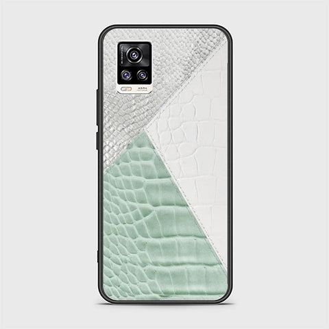 Vivo V20 Cover - Printed Skins Series - HQ Ultra Shine Premium Infinity Glass Soft Silicon Borders Case