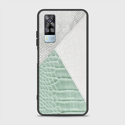 Vivo Y51 (2020 December) Cover - Printed Skins Series - HQ Ultra Shine Premium Infinity Glass Soft Silicon Borders Case