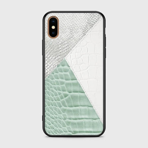 iPhone XS Max Cover - Printed Skins Series - HQ Ultra Shine Premium Infinity Glass Soft Silicon Borders Case