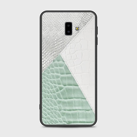 Samsung Galaxy J6 Plus 2018 Cover - Printed Skins Series - HQ Ultra Shine Premium Infinity Glass Soft Silicon Borders Case