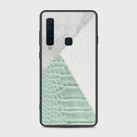 Samsung Galaxy A9 2018 Cover - Printed Skins Series - HQ Ultra Shine Premium Infinity Glass Soft Silicon Borders Case