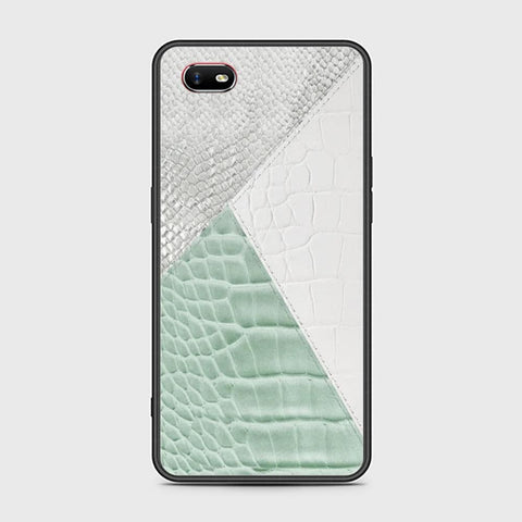 Oppo A1k Cover - Printed Skins Series - HQ Ultra Shine Premium Infinity Glass Soft Silicon Borders Case