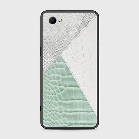 Oppo A3 Cover - Printed Skins Series - HQ Ultra Shine Premium Infinity Glass Soft Silicon Borders Case