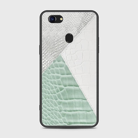 Oppo F5 Cover - Printed Skins Series - HQ Ultra Shine Premium Infinity Glass Soft Silicon Borders Case