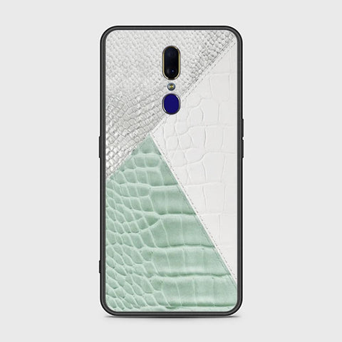Oppo F11 Cover - Printed Skins Series - HQ Ultra Shine Premium Infinity Glass Soft Silicon Borders Case