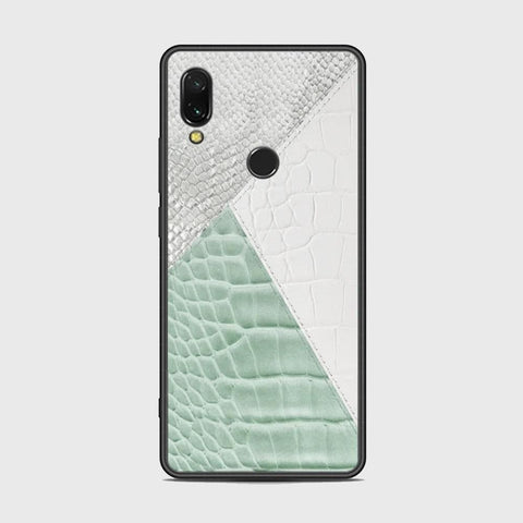 Xiaomi Redmi 7 Cover - Printed Skins Series - HQ Ultra Shine Premium Infinity Glass Soft Silicon Borders Case