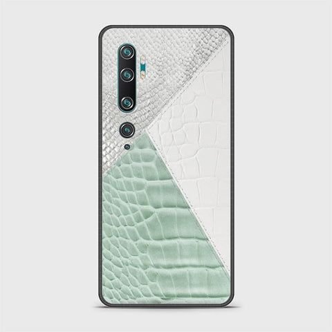 Xiaomi Mi Note 10 Cover - Printed Skins Series - HQ Ultra Shine Premium Infinity Glass Soft Silicon Borders Case